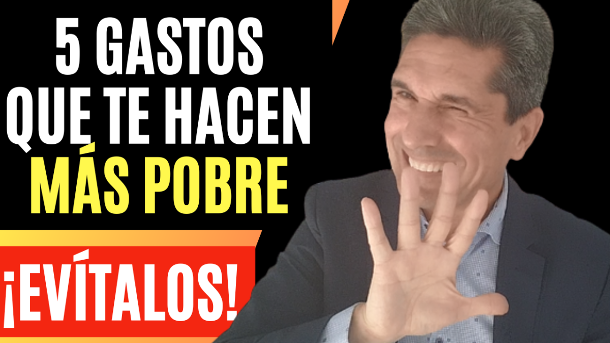 ⚠️5 GASTOS Que Te Hacen MÁS POBRE⚠️