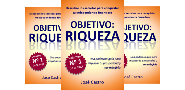 Pack con 3 libros de OBJETIVO: RIQUEZA