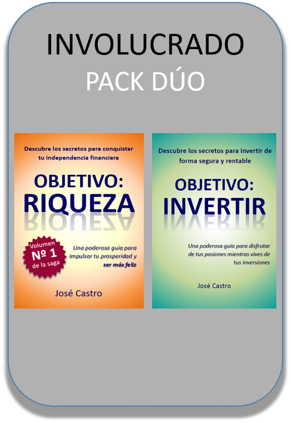 Pack Dúo OBJETIVO: RIQUEZA y OBJETIVO: INVERTIR